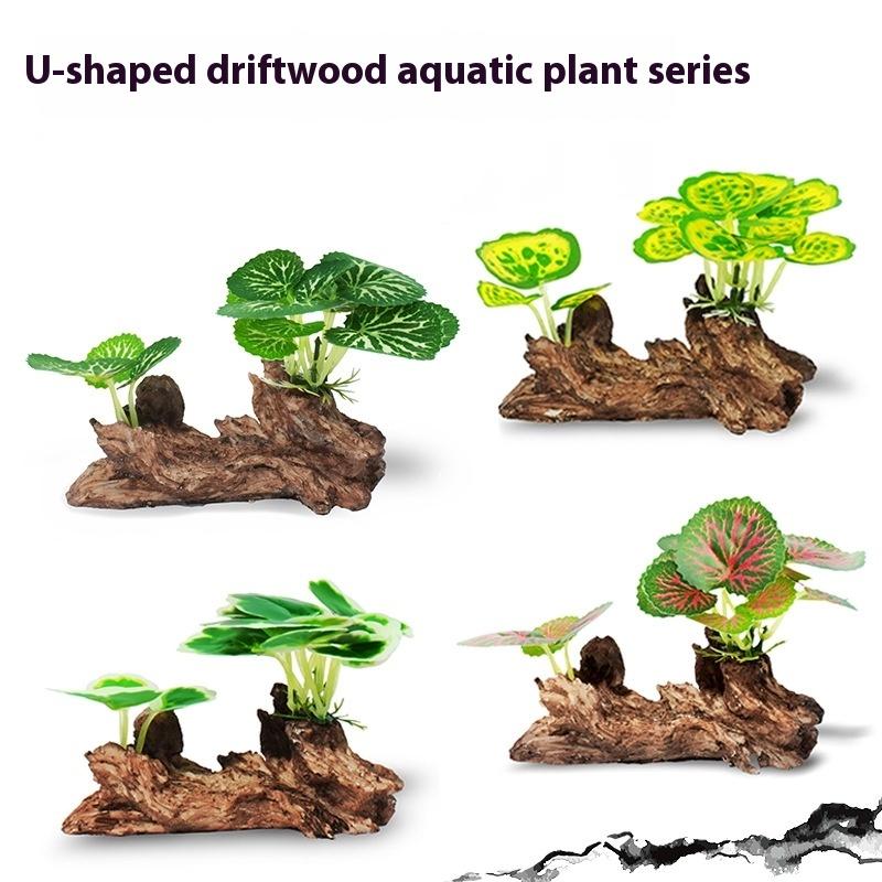 Planted Aquarium Accessories - Aquarium Ornaments Simulation Artificial Underwater Plants