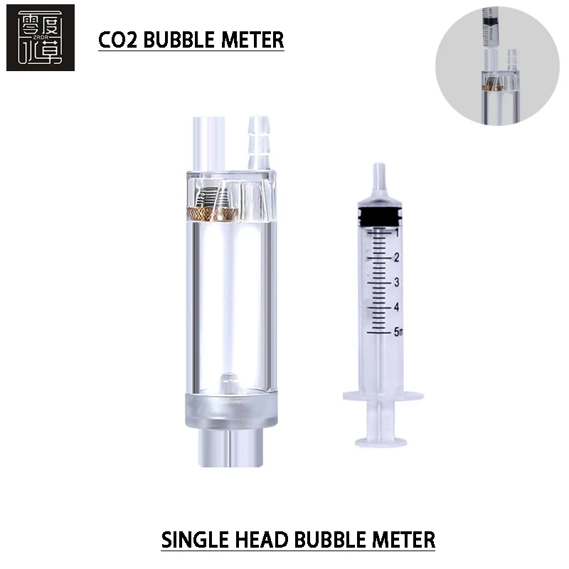 Planted Aquarium Co2 - Aquarium CO2 Bubble Counter Water filled