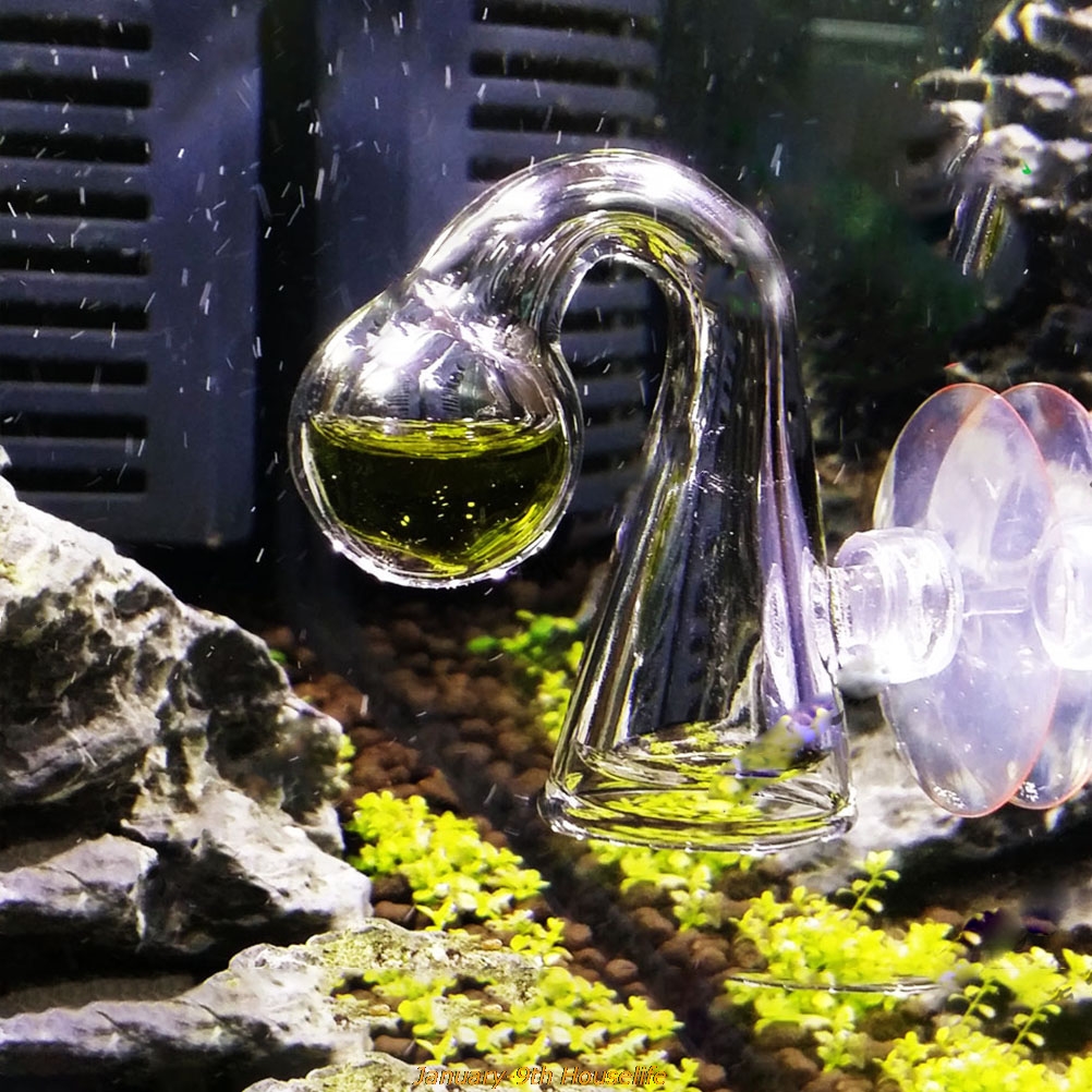 Planted Aquarium Accessories - Fish Tank CO2 Diffuse Glass Drop