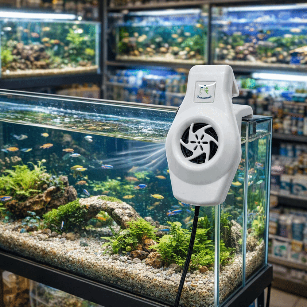 Silent Aquarium Cooling Fan Po - Planted Aquarium Accessories recension och pris