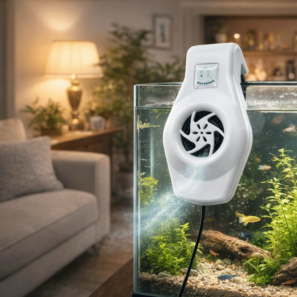 Silent Aquarium Cooling Fan Po - Planted Aquarium Accessories recension och pris