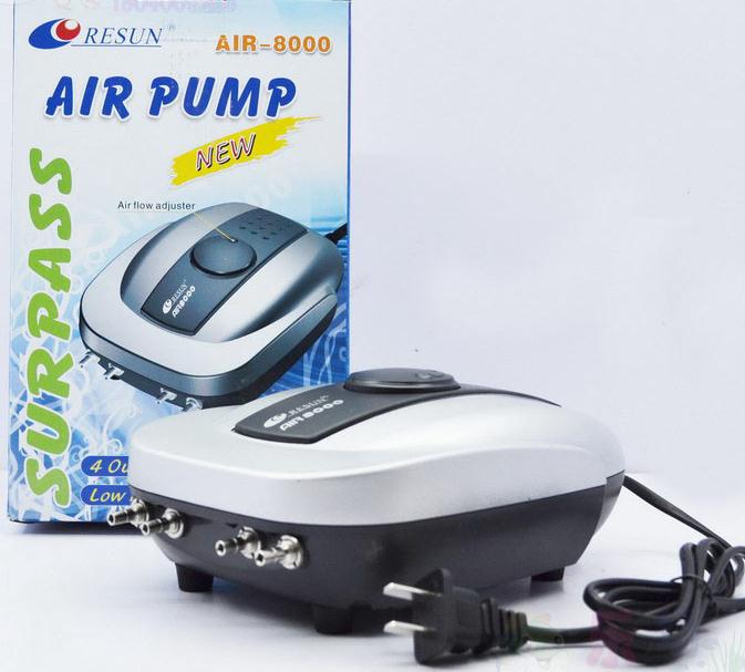 Resun air-8000 Air Pump, easy  - Aquarium Plant Ideas recension och pris