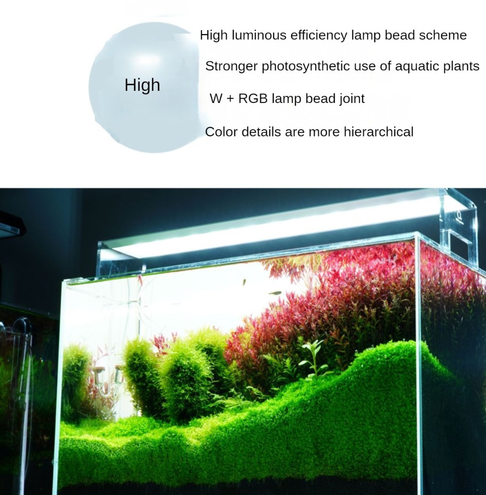 LED Light Aquarium Lighting Aq - Planted Aquarium Freshwater recension och pris