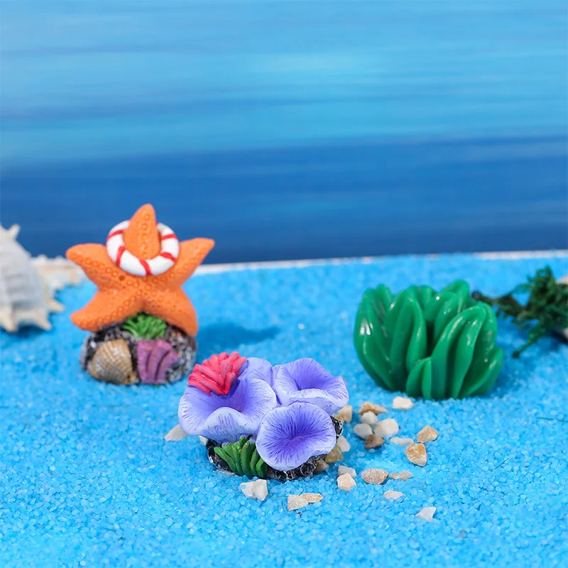 Colorful Resin Aquarium Mini A - Planted Aquarium Accessories recension och pris