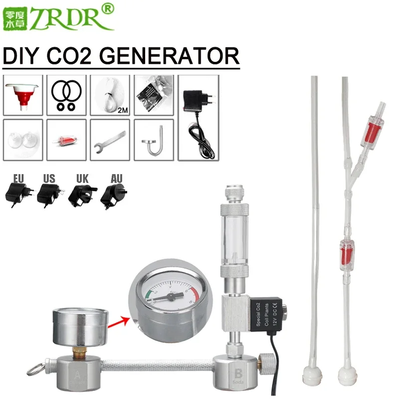 ZRDR Aquarium DIY CO2 generato - Planted Aquarium Co2 recension och pris