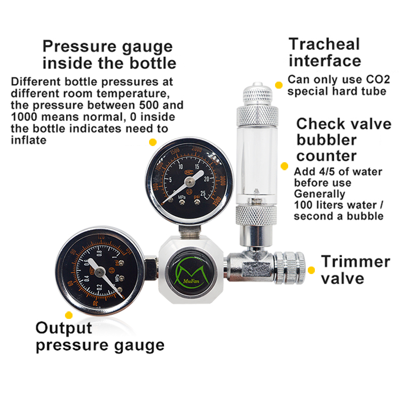 Aquarium CO2 Regulator Magneti - Planted Aquarium Co2 recension och pris