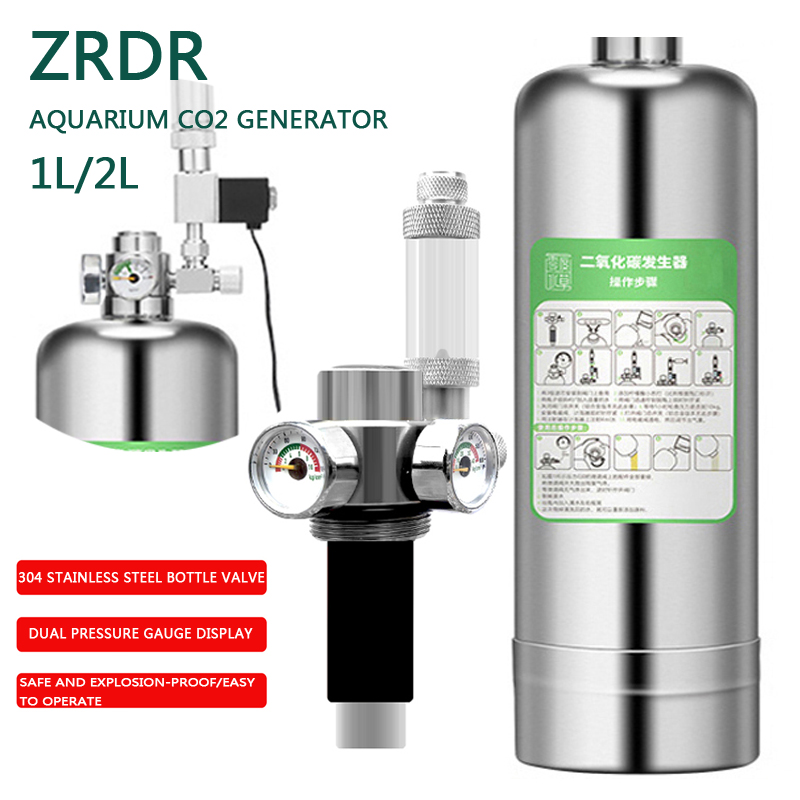 ZRDR Aquarium CO2 Generator Du - Planted Aquarium Co2 recension och pris