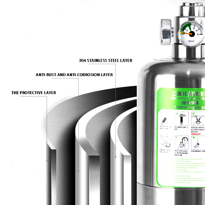 ZRDR Aquarium CO2 Generator Du - Planted Aquarium Co2 recension och pris