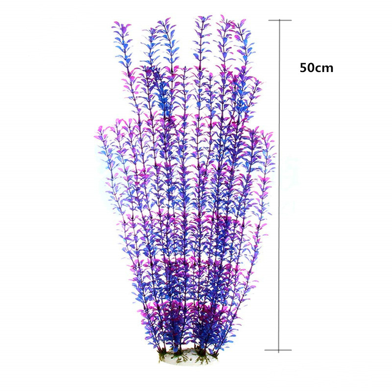 50CM Artificial Fish Tank Rare - Aquarium Plants Book recension och pris