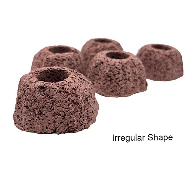 Red Volcanic Aquarium Decorati - Aquarium Plant Rings recension och pris