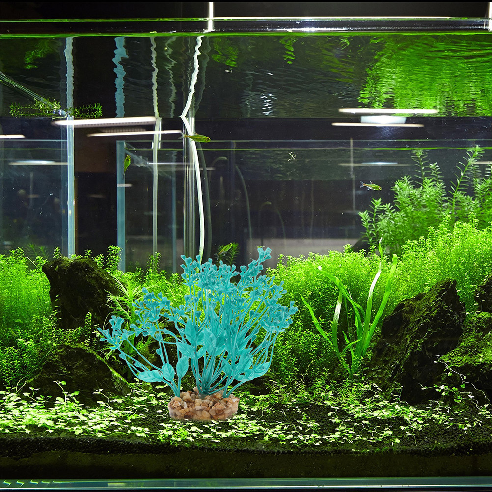 2Pcs Realistic Plastic Aquariu - Planted Aquarium Freshwater recension och pris