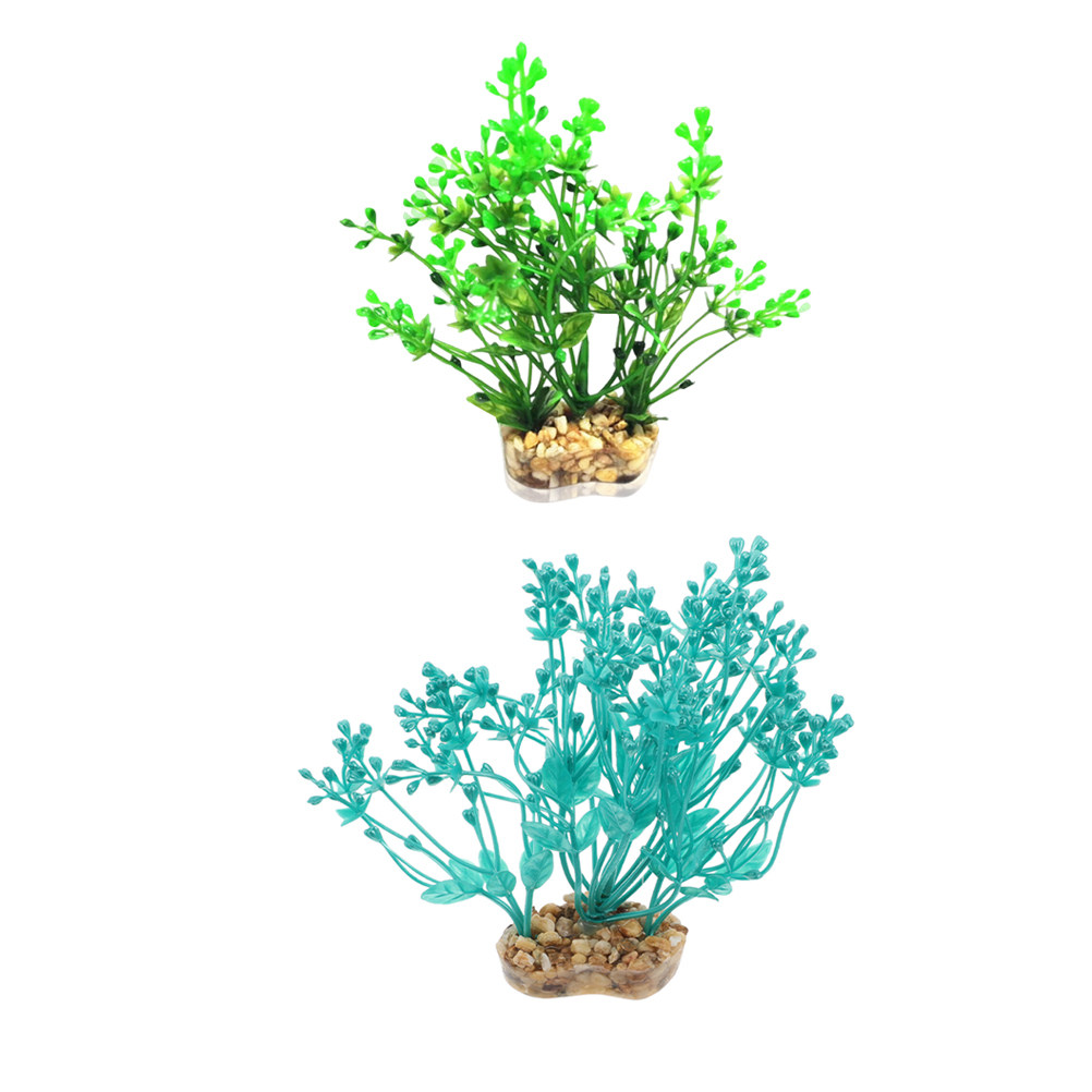 2Pcs Realistic Plastic Aquariu - Planted Aquarium Freshwater recension och pris