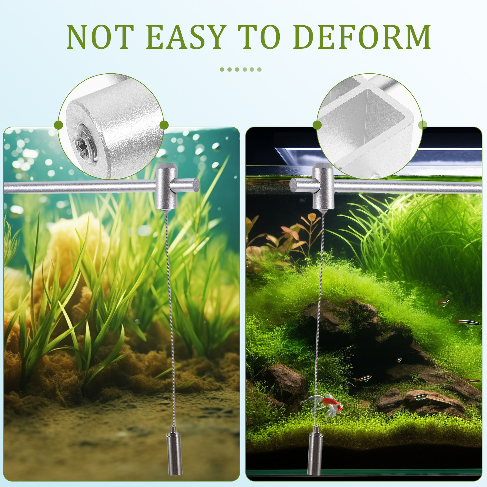 2pcs Aquarium Light Mount Fish - Planted Aquarium Freshwater recension och pris