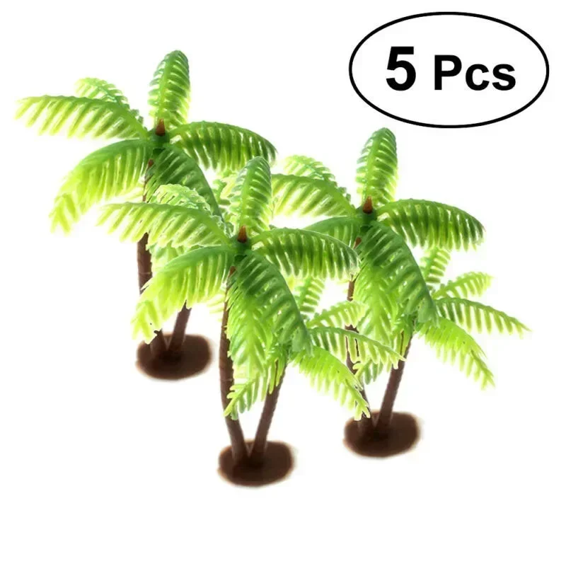5Pcs Mini Plastic Coconut Palm - Aquarium Plants Book recension och pris