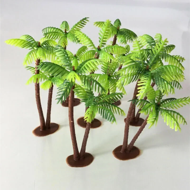 5Pcs Mini Plastic Coconut Palm - Aquarium Plants Book recension och pris