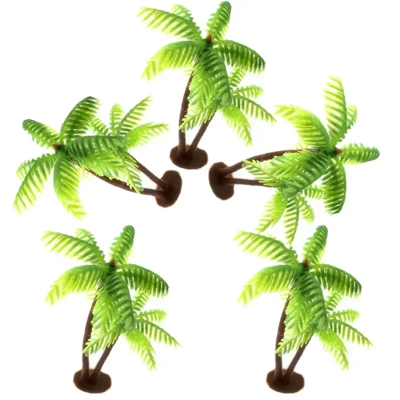 5Pcs Mini Plastic Coconut Palm - Aquarium Plants Book recension och pris